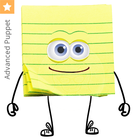 Sticky Notes Character Animator Puppet
